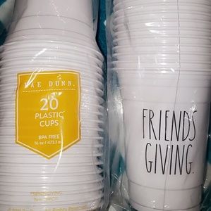 Rae Dunn- Friendsgiving Plastic Cups